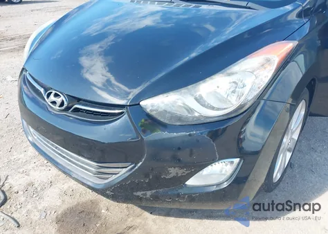2013 Hyundai Elantra Limited из США, поврежденный, VIN 5NPDH4AE6DH311209